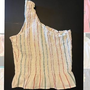 American Eagle one shoulder top